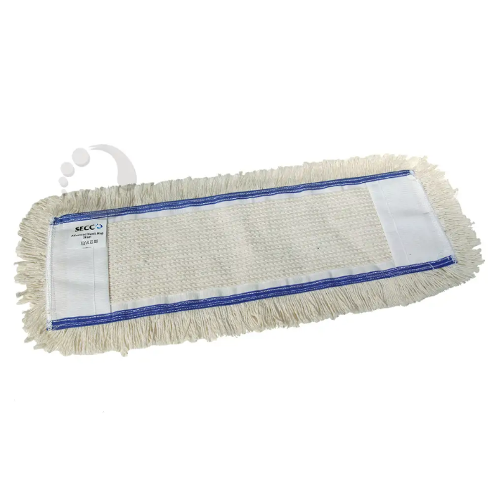 Secco Nemli Mop 50 Cm Mavi Şeritli resmi