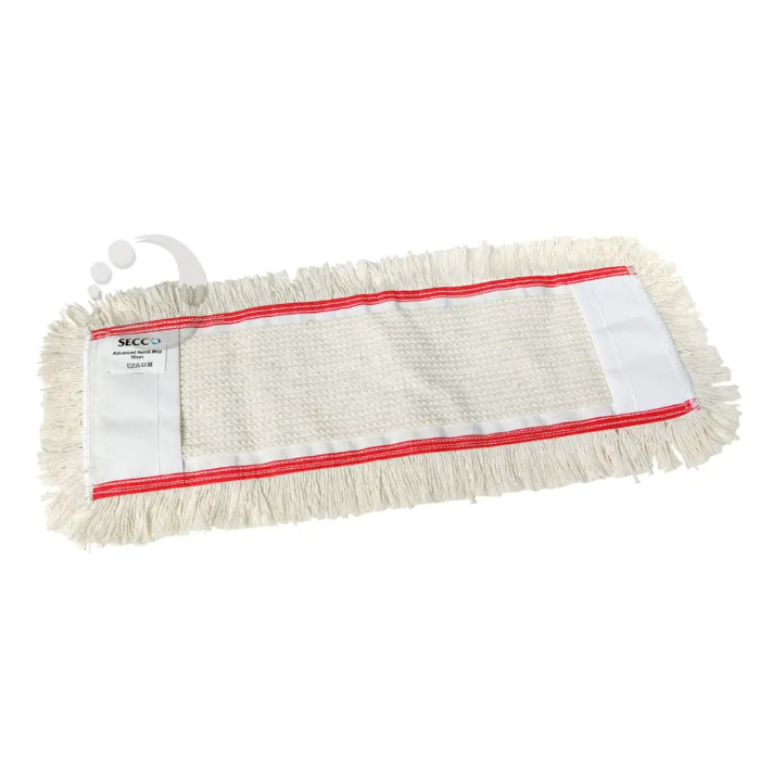 Secco Nemli Mop 50 Cm Kırmızı Şeritli resmi