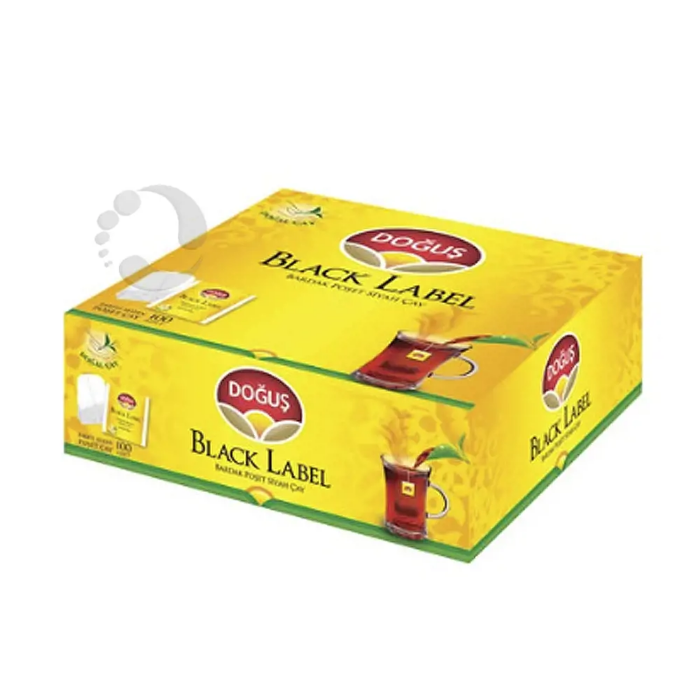 Doğuş Bardak Poşet Çay Black Label 2 Gr x 1000'li resmi