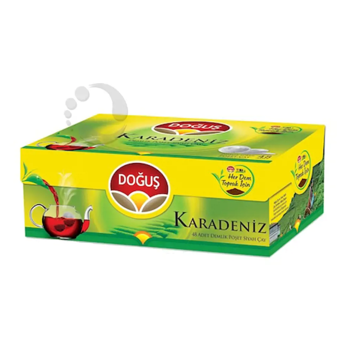 Doğuş Demlik Poşet Çay Karadeniz Bergamot 3.2 Gr x 48'li resmi