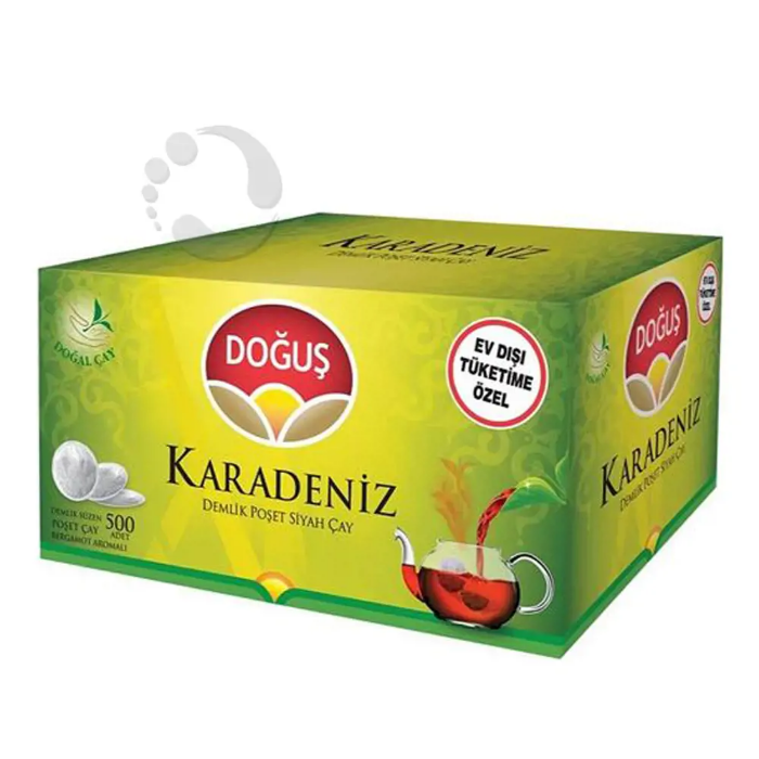 Doğuş Demlik Poşet Çay Karadeniz Bergamot 3.2 Gr x 500'lü resmi