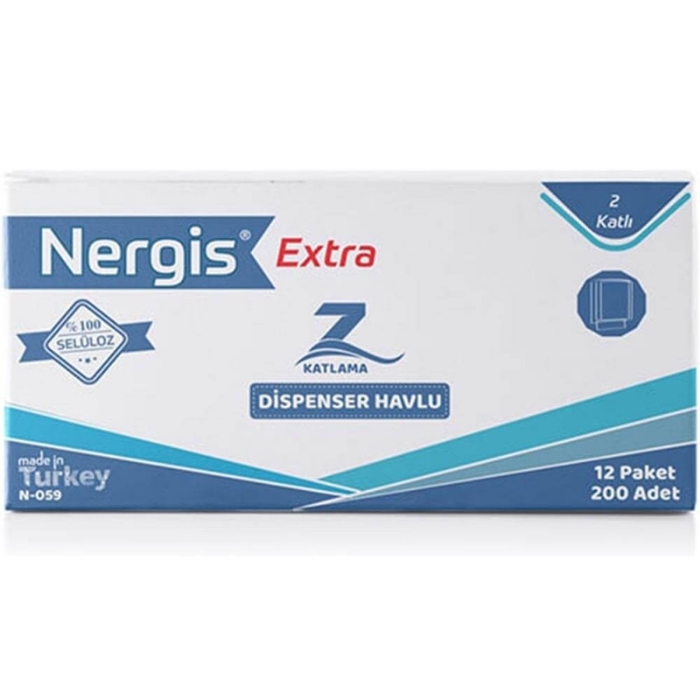 Nergis Z Katlama Havlu 200'lü  resmi