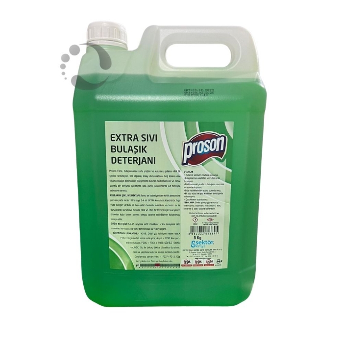 Proson Sıvı Bulaşık Detejanı Yeşil 5 Kg resmi