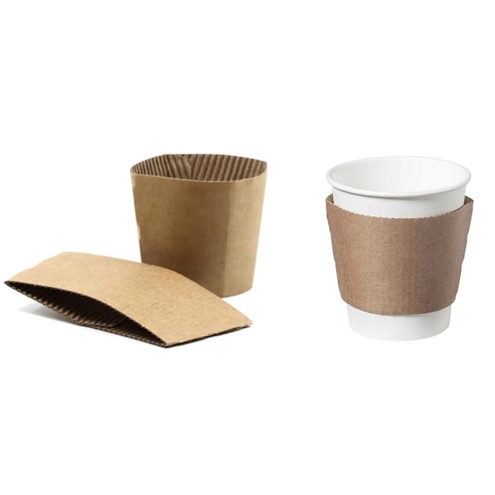 Karton Bardak Tutacağı 1000'Li Sleeve 7 oz