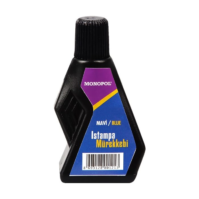 Monopol Istampa Mürekkebi 30Ml Mavi resmi